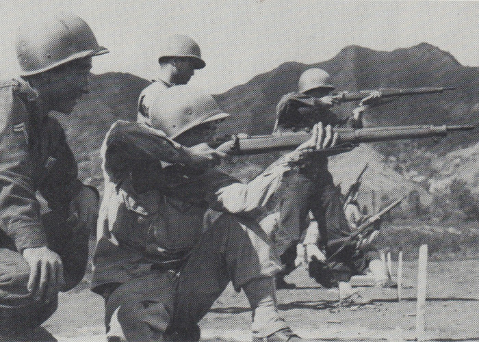 1942: Firing Springfield ‘03s. (Photo: U.S. Army Signal Corps)